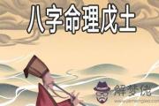 八字命理戊土的人怎麼樣