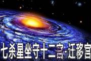 七殺星坐守十二宮：遷移宮詳解