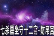 七殺星坐守十二宮：財帛宮詳解