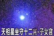 天相星坐守十二宮：子女宮詳解