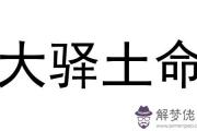 大驛土命是什麼意思 大驛土命和什麼命最配