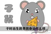 子時出生的男孩命運怎麼樣