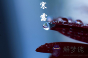 2020年八月二十二寒露節氣子時出生的寶寶命好嗎？