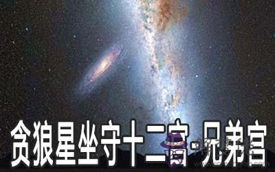 貪狼星坐守十二宮：兄弟宮詳解