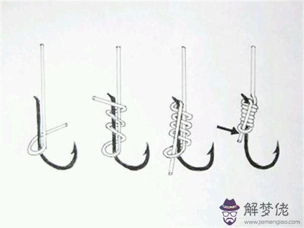 鉤魚子線八字結怎樣綁