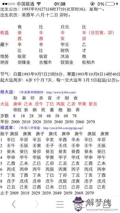 姓名算命農歷生辰八字：農歷生辰八字算命網