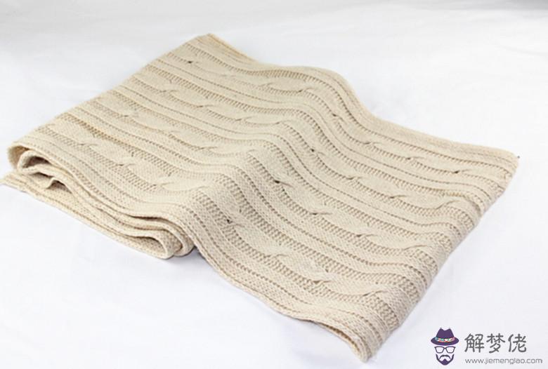 八字麻花圍巾織法：求相思扣圍巾織法收針，感謝進行中……