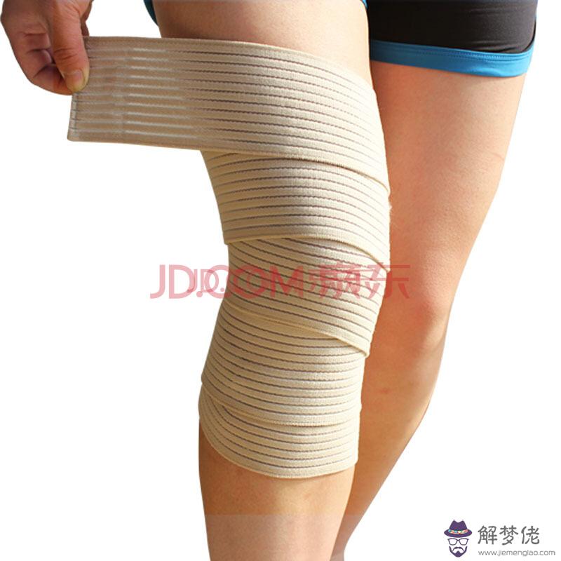 繃帶腳踝八字纏繞法圖