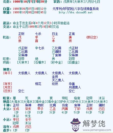 八字排盤專業版：請問四柱八字排盤怎麼看