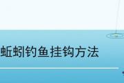 蚯蚓釣魚掛鉤方法