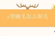 y型睫毛怎麼取毛