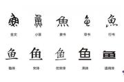 書法演變過程