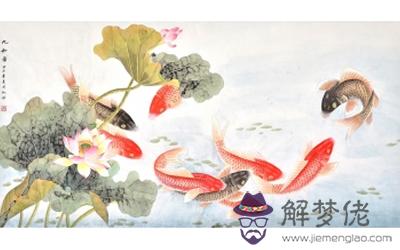 招財風水九魚圖代表著什么?(圖文)