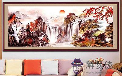 風水十字繡客廳怎么樣？(圖文)