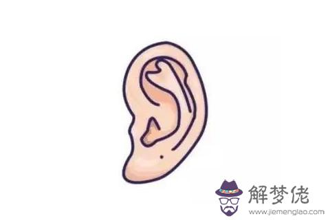 耳朵有痣圖解大全