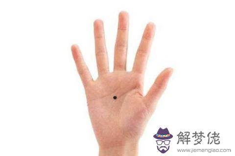 左手掌木星丘位置有痣好不好