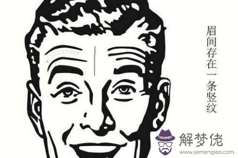 眉間有皺紋面相圖解