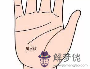 菩薩是川字掌