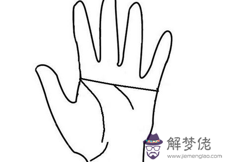 斷掌圖片