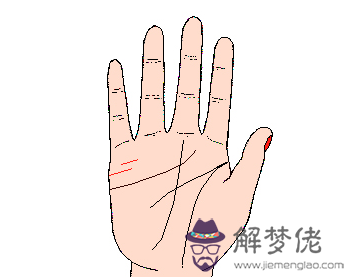 手相婚姻線圖解