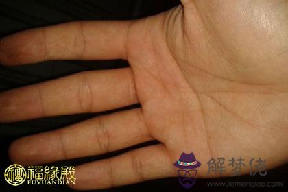 男人右斷掌紋手相圖解，男人右斷掌紋手相寓意(圖文)