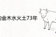 屬牛的金木水火土73年缺什麼 有什麼劫難影響