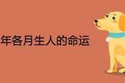 1970年各月生人的命運及劫數