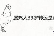 屬雞人39歲轉運是真的嗎