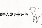 73年屬牛人終身幸運色