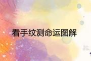 看手紋測命運圖解