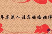 96年屬鼠人注定的婚姻伴侶是哪些屬相