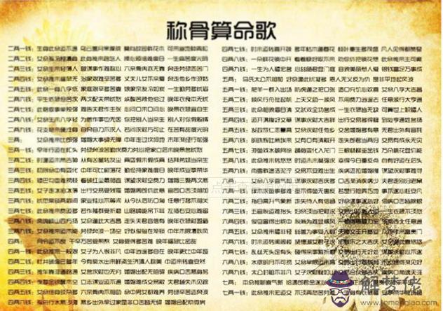 袁天罡稱骨算命法，98%的人三分鐘可算自己運勢