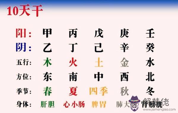 八字入門基礎天干象意大全（4）