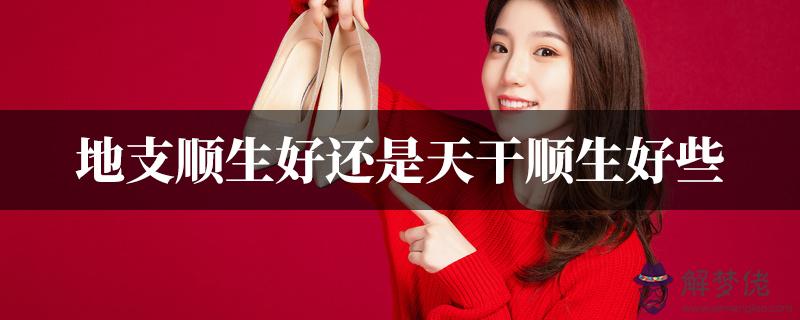 地支順生好還是天干順生好些