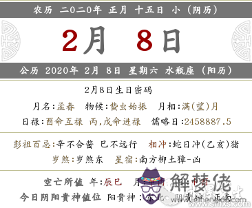 元宵節—2020年正月十五喜神的方位在哪 有什麼卦象？(圖文)