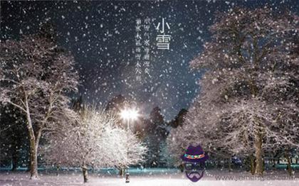 2019年小雪節氣那天幾點幾分是小雪時辰,小雪的諺語民謠(圖文)
