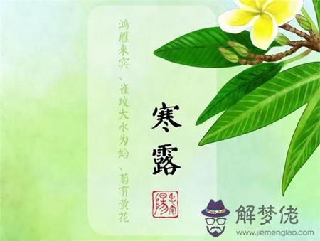 2019年10月8日寒露忌入宅搬家嗎,關于寒露詩詞解析！(圖文)
