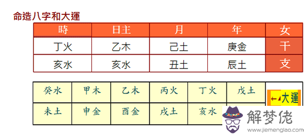 亥未拱乙八字實例