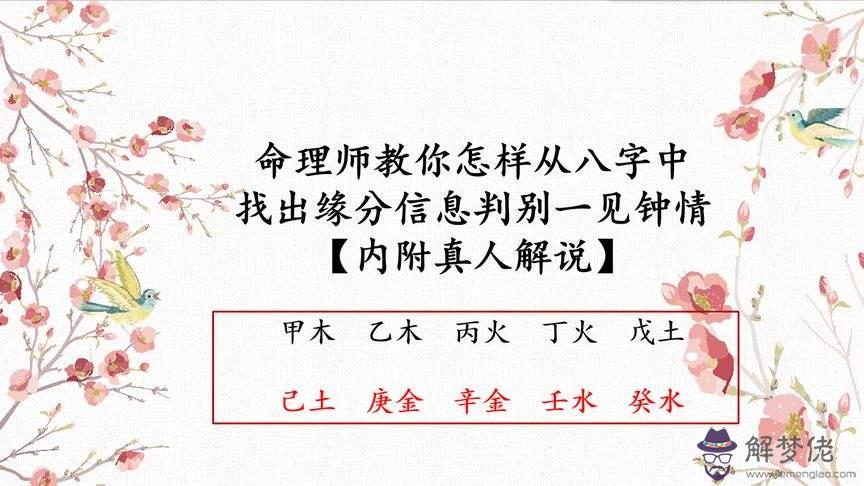 八字怎麼解說
