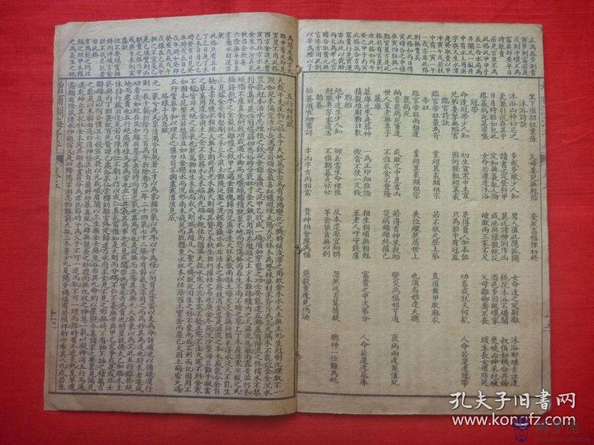 古典批八字書籍淵海子平等