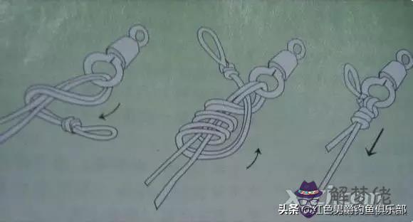 尼龍線怎麼連接八字環