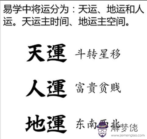八字命理有那些運程