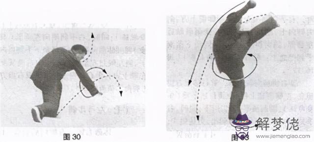 丁字步和八字平移慢動作示范