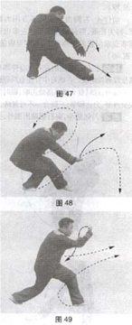 丁字步和八字平移慢動作示范