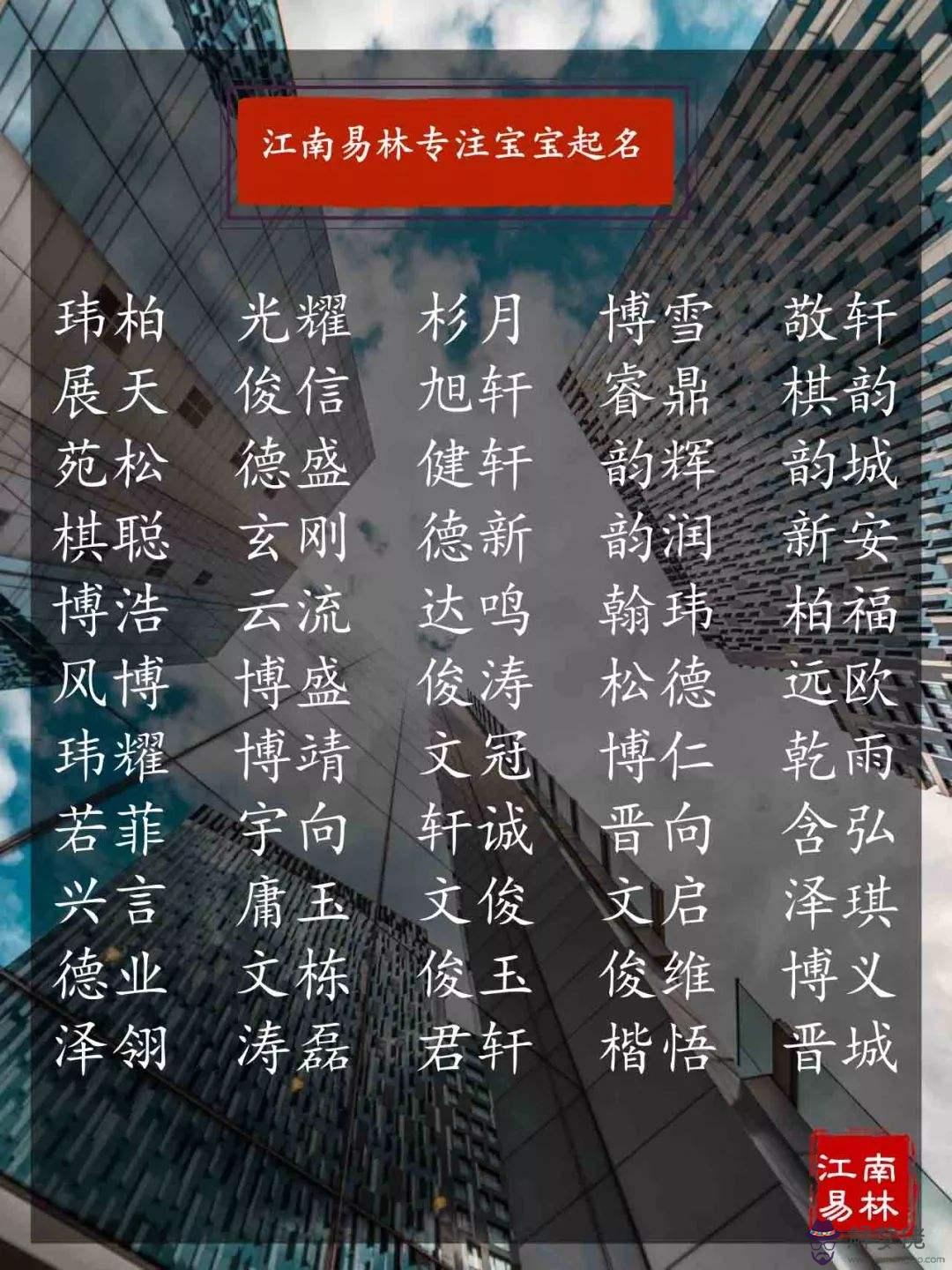 周易八字起名取名字打分測試
