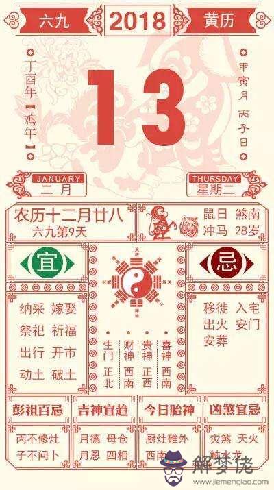 十二生肖八字喜用神的簡單介紹