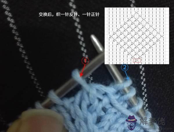 橫八字麻花怎麼織 橫八字麻花怎麼織