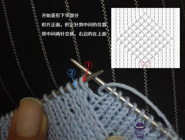 橫八字麻花怎麼織 橫八字麻花怎麼織