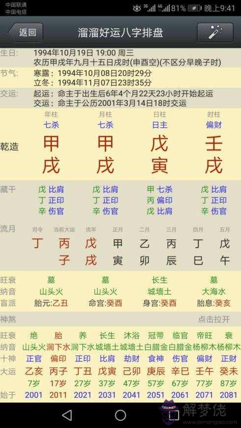 八字中命犯小人的格局