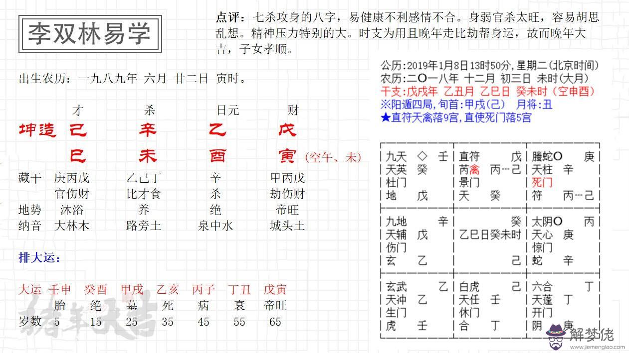 八字壬申日柱的人命運好嗎